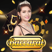 Baccarat casino game icon